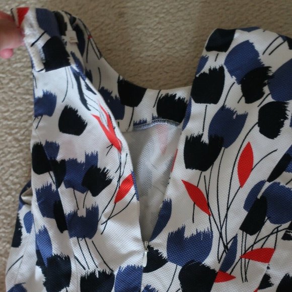 **HOST PICK** ZARA PRINTED PRINT FLORAL DRESS COTTON SIZE S - Picture 5 of 7